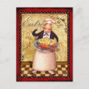 Recherche de restaurant decor cartes postales Cartoon