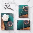 Recherche de étrange papier cadeau Bleu
