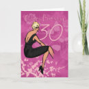 Recherche de 30th anniversaire cartes Élégant