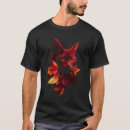 Suche nach dunkelrot tshirts Katze