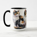 Recherche de chat noir et blanc tasses Jolie