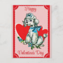 Recherche de caniche rose cartes postales Mignon