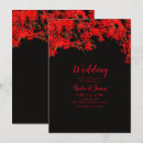 Recherche de arbre rouge invitations Tomber