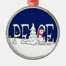 Suche nach frieden ornamente Schnee