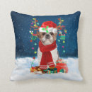 Suche nach shih tzu kissen Weihnachten