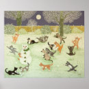 Suche nach schneemann poster Katze