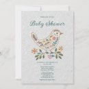Recherche de oiseau coloré invitations Floral