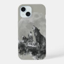 Recherche de lune de loup iphone coques Faune