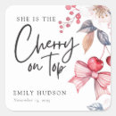 Recherche de cerises mignonnes autocollants Rose