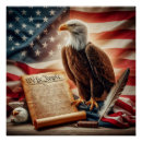 Recherche de d aigle posters Drapeau américain