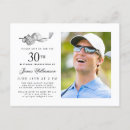 Recherche de golf 30ans anniversaire invitations Trente