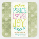 Recherche de peace love joy autocollants Noël