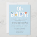 Recherche de lion baby shower garçon invitations Bleu