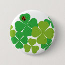 Suche nach klee mit 4 blättern buttons St patrick tag