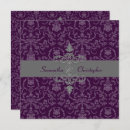 Recherche de couleur prune invitations Violet