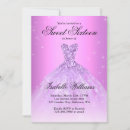 Recherche de lilac 16ans anniversaire invitations Rose