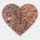 Recherche de coeur chocolat autocollants Bonbons