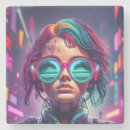 Recherche de cyberpunk dessous de verres Science fiction