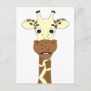 Suche nach giraffe cartoon postkarten Safari