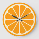 Recherche de tranche orange horloges Fruit