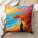 Recherche de solitude coussins Paysage