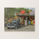 Recherche de station service puzzles Rétro
