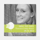 Recherche de baby shower save the date magnets Oiseaux