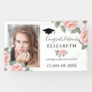 Recherche de floral banderoles Fête de graduation
