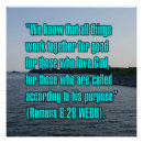 Recherche de romains 8 posters Bible