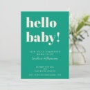 Recherche de unique baby shower invitations Typographie