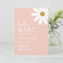 Recherche de daisy baby shower invitations Rose