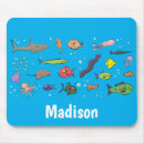 Recherche de motif marin tapis souris Pour enfants
