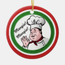 Recherche de nourriture italienne ornements Chef