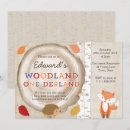 Recherche de woodland creatures invitations Renard
