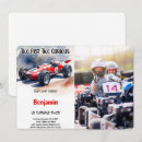 Recherche de voitures de course invitations Deux fêtes rapides