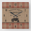 Recherche de tracteur vintage horloges Rustique