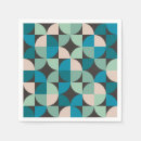 Recherche de années 60 serviettes Géométrique