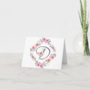 Recherche de initiale toutes vœux cartes Floral