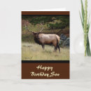 Recherche de élan vœux cartes Sauvage