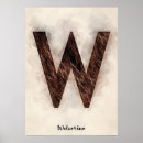 Suche nach buchstabe w poster Alphabet