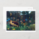 Suche nach henri rousseau postkarten Post impressionismus