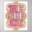 Suche nach respekt poster Wandkunst