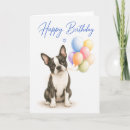 Suche nach boston terrier geburtstag karten Hundeliebhaber