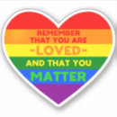 Suche nach lgbt regenbogen aufkleber Herz
