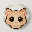 Suche nach chibi katze buttons Kawaii