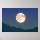 Suche nach großer mond poster Nachthimmel