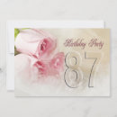 Suche nach 87 geburtstag einladungen Rose