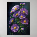 Suche nach lila aster poster Violette blumen