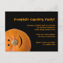 Recherche de citrouille orange noir invitations Automne