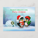 Suche nach weihnachtspinguin postkarten Schnee